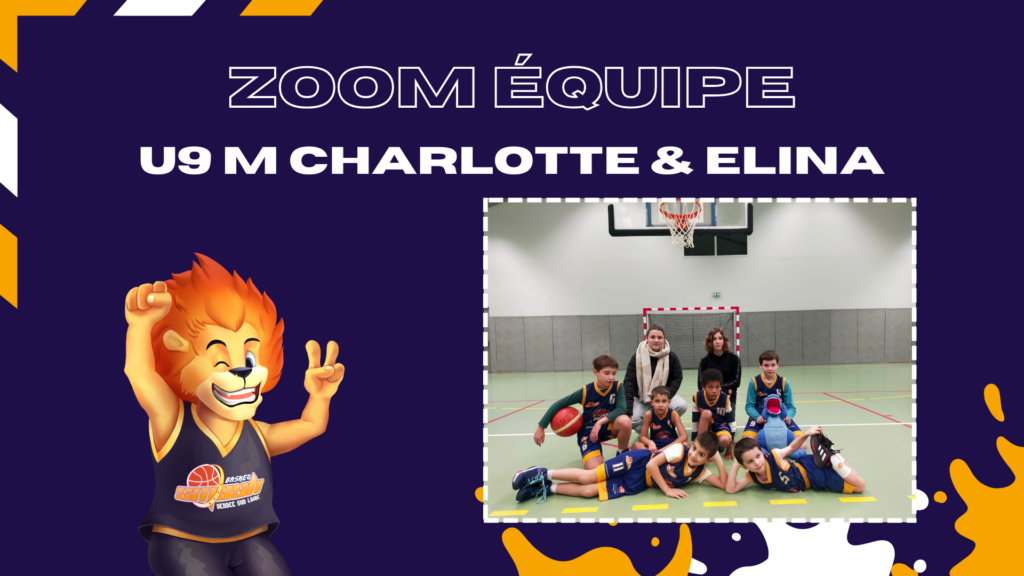 ZOOM EQUIPE. U9M CHARLOTTE & ELINA