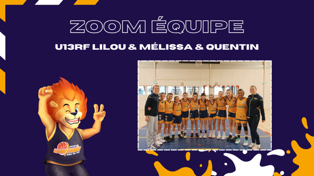 ZOOM EQUIPE. U13R F LILOU ET MELISSA