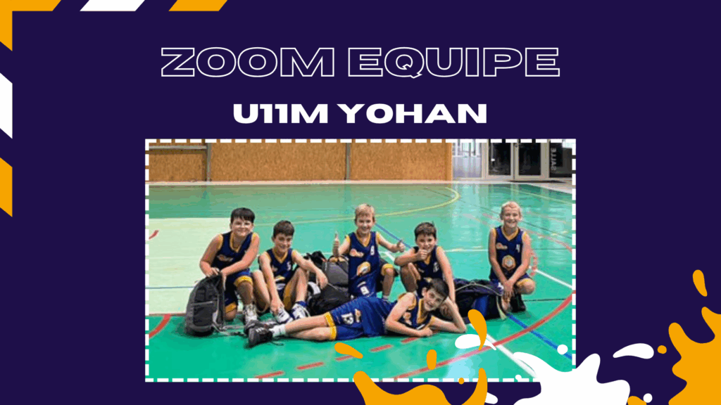 Zoom Equipe. U11M Yohan